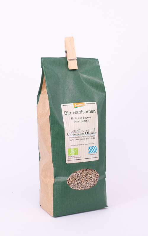 Produktbild: Bio-Hanfsamen 500g - Demeter