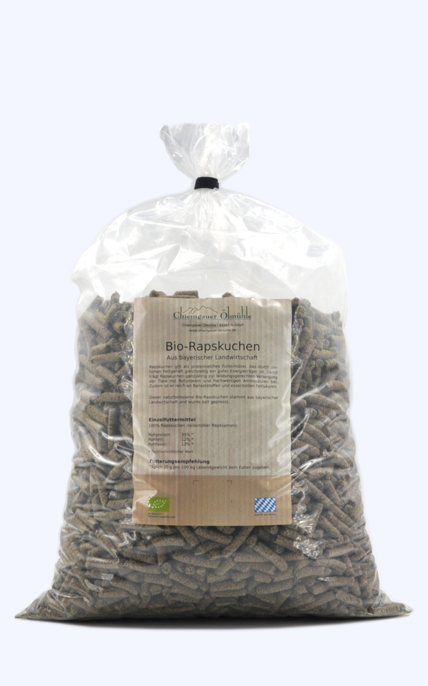 Produktbild: Bio-Rapskuchen 8kg - Tierfutter