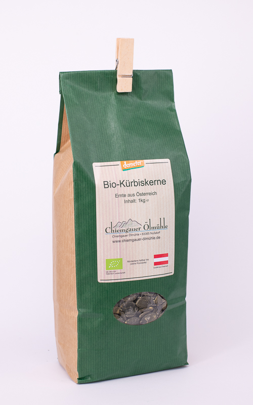 Produktbild: Bio-Kürbiskerne 1kg - Demeter